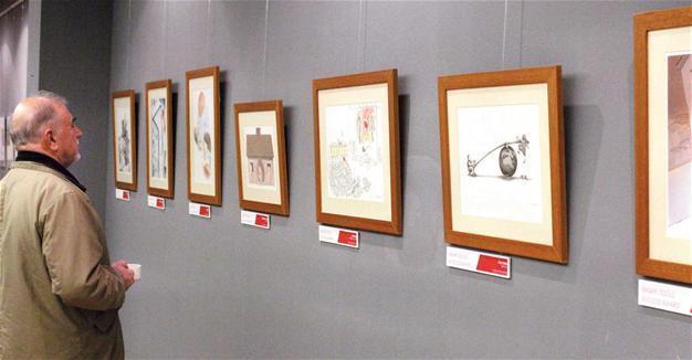 Works from Aydın Doğan Cartoon Contest on display at Gallery Işık
