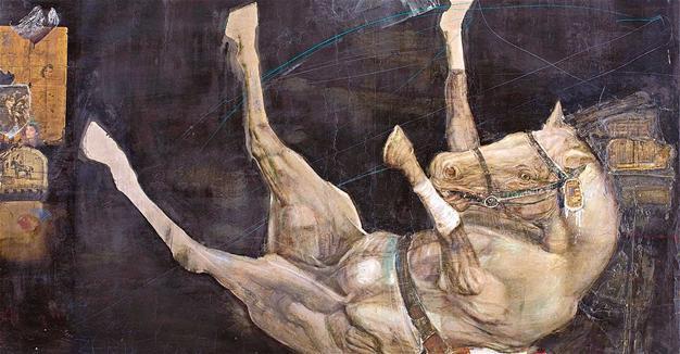 Bosnian artist Mersad Berber at Istanbul’s Pera Museum
