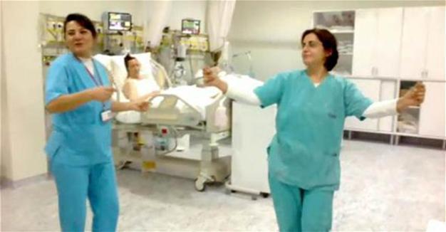 VIDEO: Hospital employees filmed belly dancing in intensive care unit in Turkey’s Antalya