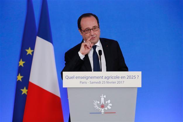 Frances Hollande fires back at Trump over Paris comments