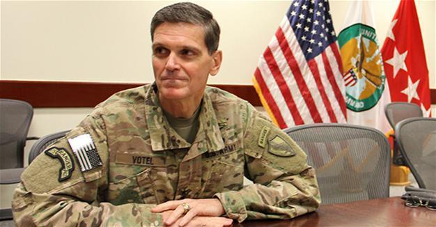Top US commander for Mideast visits SDF in Syria
