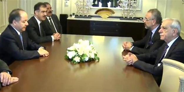 KRG leader Barzani meets HDP politicians