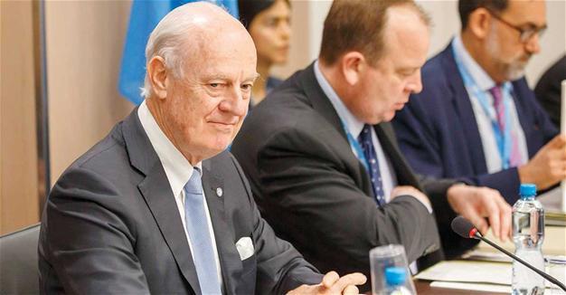 Syrian envoy criticizes Turkish ‘aggression’ at peace talks