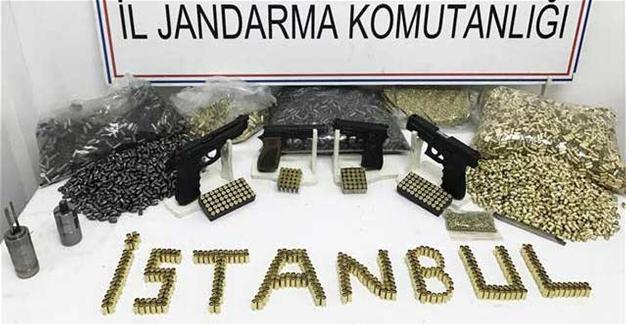 Gendarmerie seize at least 98,000 bullets at screw factory in Istanbul