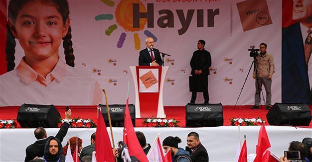 Constitution change will solve no problems in Turkey, Main opposition leader says