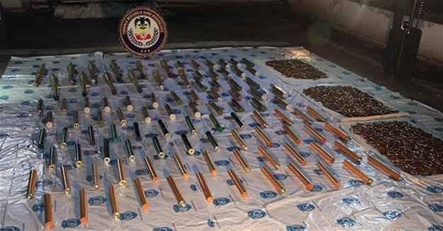 PKK weapons, ammunition seized in Turkey’s Diyarbakır