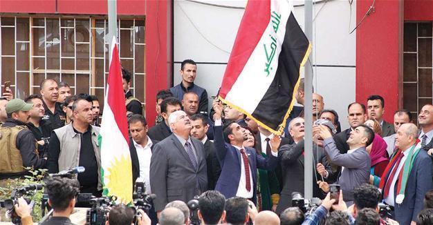 Kirkuk governor refuses to pull down Iraqi Kurdish flag