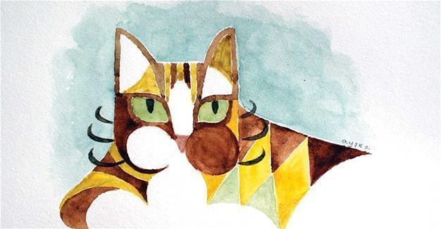 ‘Mustached Kitties’ at Ankara exhibition