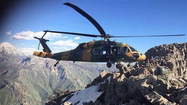 36 PKK militants killed in one week: Turkish military