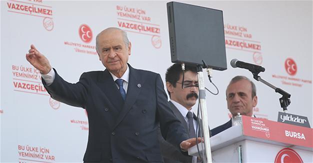 MHP leader seeks ‘yes’ vote to end ‘global plot against Turkey’