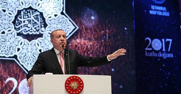 ‘I am called a dictator because I spoke up against tyrants,’ says Erdoğan