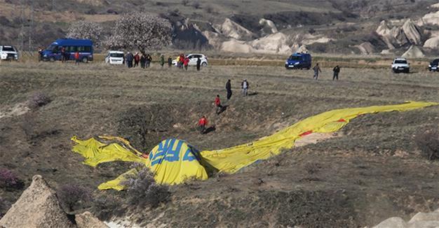 Fight led to balloon crash that killed French deputy consul in Turkey’s Cappadocia, passenger says
