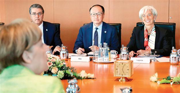 IMF, WTO, OECD vow to defend free trade against protectionism