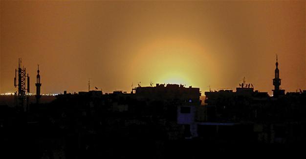 Syria accuses Israel of Damascus strike