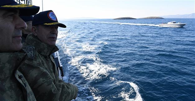Turkey’s opposition divided over top soldier’s Kardak islet visit