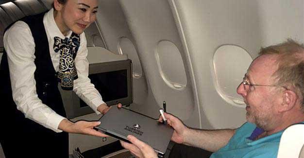 Turkish Airlines starts distributing laptops to UK-bound business class passengers after ban
