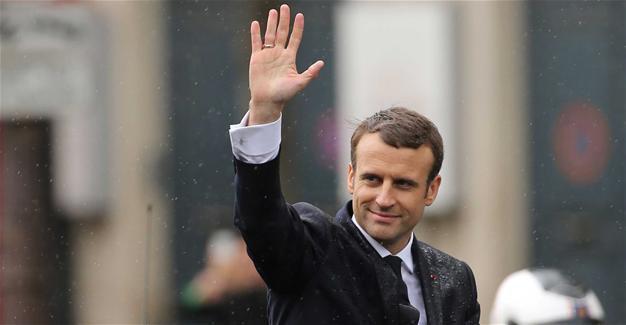 Youngest-ever French president Emmanuel macron takes power