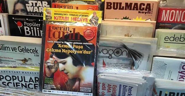 ‘Derin Tarih’ magazine to be pulled off shelves for ‘insulting Atatürk’