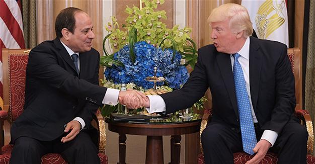 Trump praises Sisi, says he hopes to visit Egypt