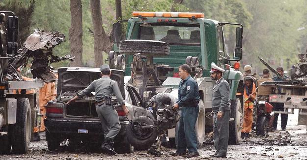ISIL-claimed blast targets NATO convoy