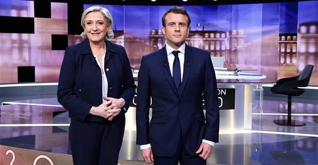 A woman will rule France; Either me or Merkel