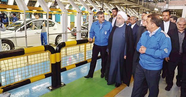 Absent from US, French cars drive into Iran polls