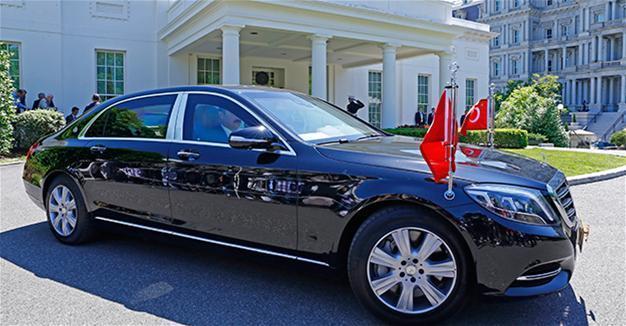Erdoğan went to White House with ‘armored official car brought from Turkey’