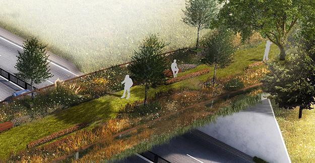 Istanbul municipality shares images of ‘ecological’ footbridge in Gezi Park