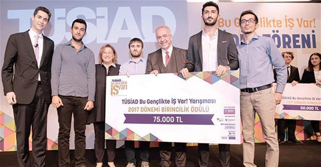 Istanbul students receive top youth enterprise award for mobile physical therapy app