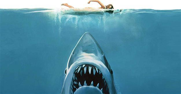 Jaws on big screen with live orchestra
