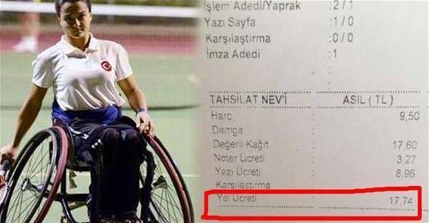 Notary fined for demanding ‘stair fee’ from Turkish Paralympic athlete