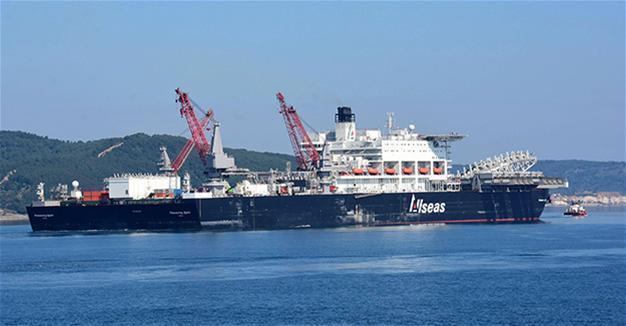 Turkish Stream’s construction vessel on way to Black Sea