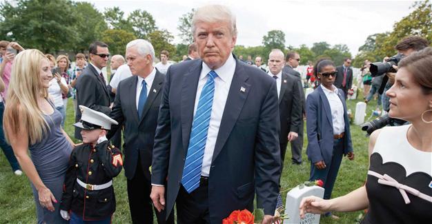 Trump condemns killing of pair who tried to stop racist rant