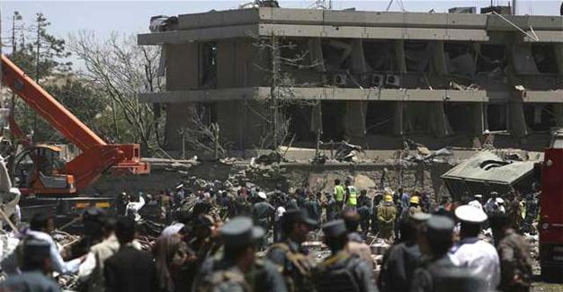Bombing in diplomatic area of Kabul kills 80, wounds scores