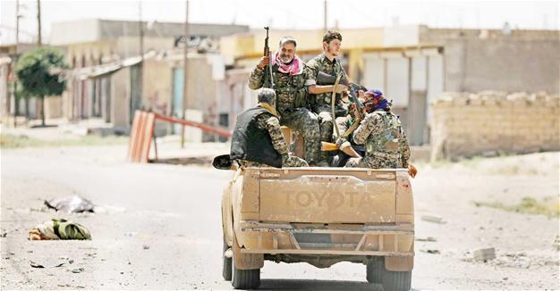ISIL battles to slow down SDF militia
