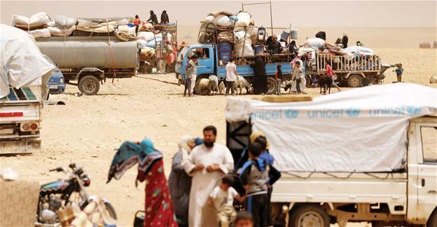 Daunting aid challenges as civilians flee Syria’s Raqqa