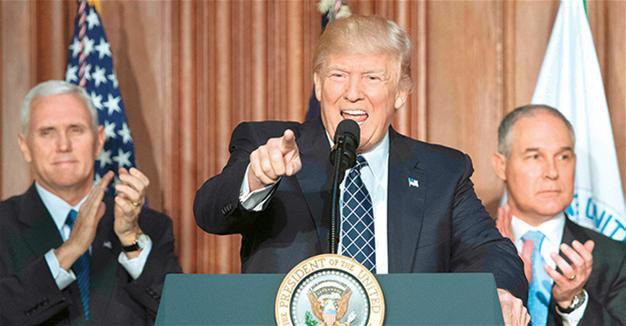 Trump moves to roll back Obama climate measures