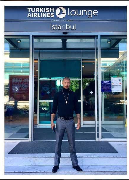 ‘America’s hottest convict’ Jeremy Meeks arrives in Turkish resort Bodrum