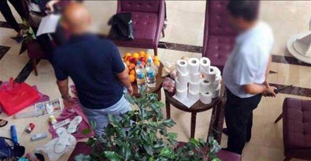 Kleptomaniac Russian couple steals from hotel in Turkish resort Antalya