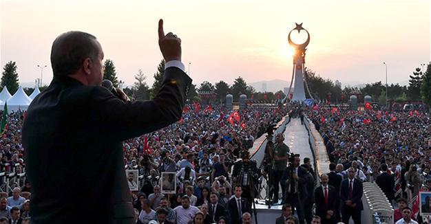 Millions mark first anniversary of failed coup attempt in Turkey