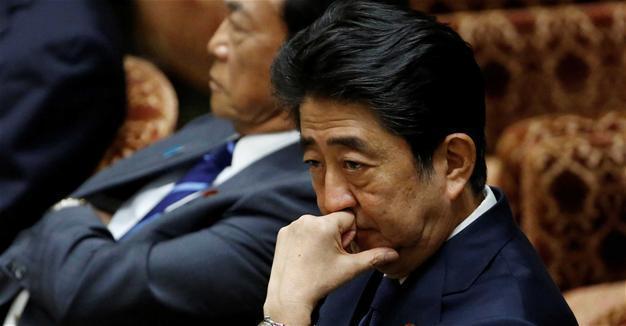 Japan PM Abe denies favors for friend amid falling support