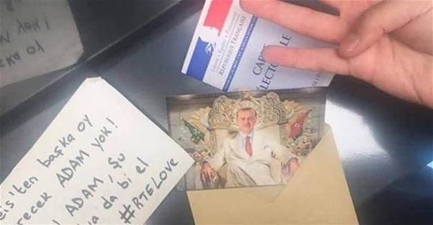 Erdoğan’s name emerges from ballots in French presidential elections