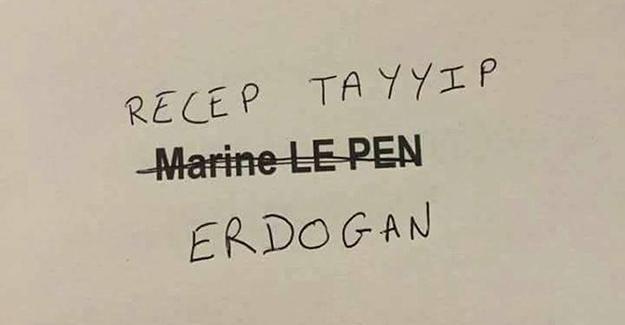 Erdoğan’s name emerges from ballots in French presidential elections