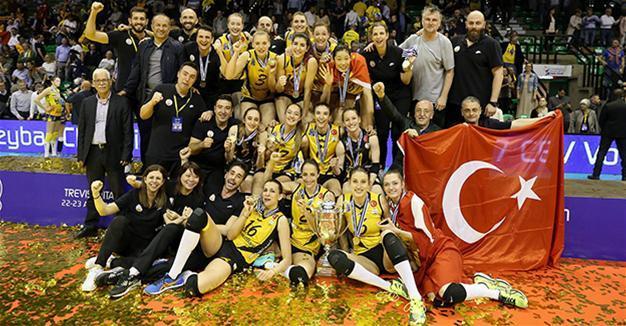 Vakıfbank elated to clinch third CEV title