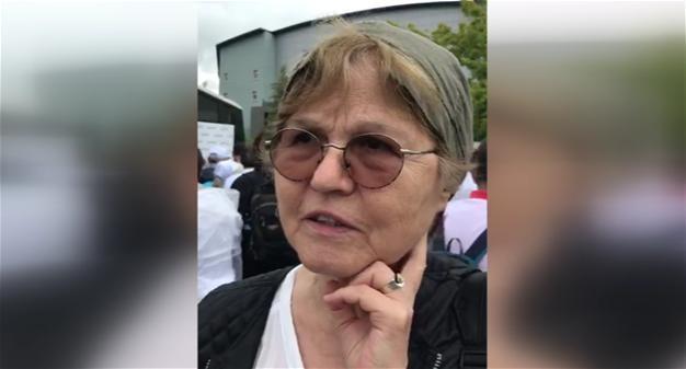 Formerly jailed linguist Necmiye Alpay, former Euro court judge Rıza Türmen join CHP’s justice march
