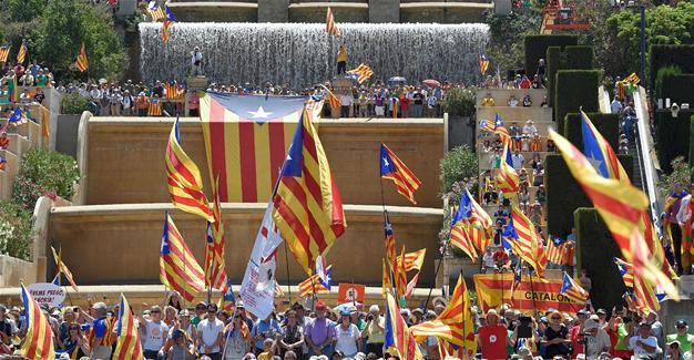 Spain PM urges calm in face of ‘authoritarian delusions’ in Catalonia