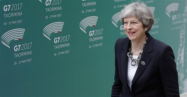 PM May’s lead cut 2 weeks before election