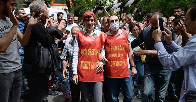 Ankara police detain educators Gülmen and Özakça on 75th day of hunger strike