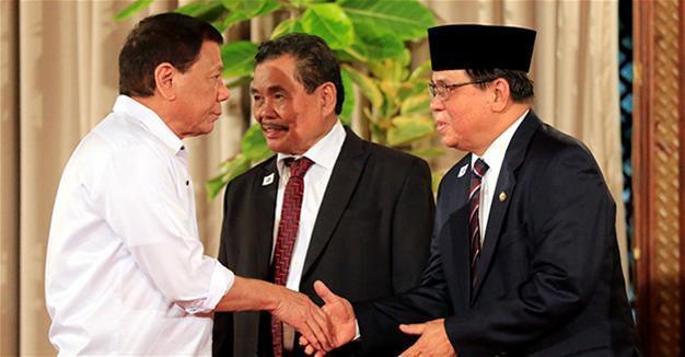 MILF submits new Bangsamoro law to Duterte