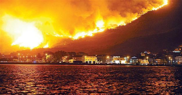 Montenegro wildfires rage but ‘under control’ in Croatia